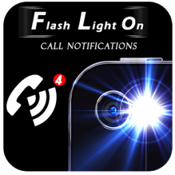 Flash Light On Call أيقونة