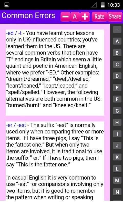 Common Errors in English screenshot 4