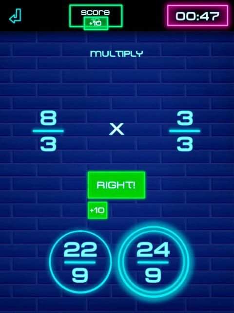 Fraction Challenge: Math games screenshot 9
