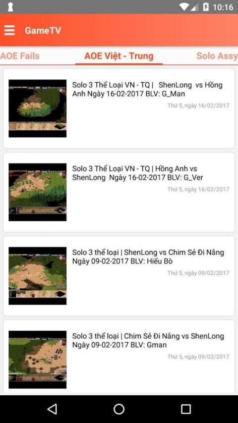 GameTV | AOE | Đế chế screenshot 1