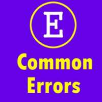 Common Errors in English on 9Apps