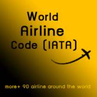 World Airline Code (IATA) on 9Apps