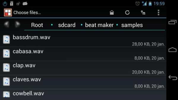 Beat Maker II Lite screenshot 1
