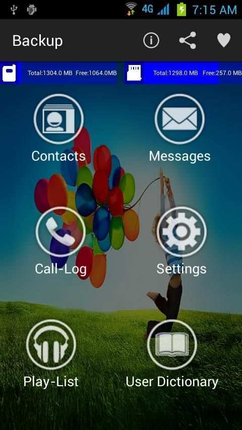 Phone Backup скриншот 1