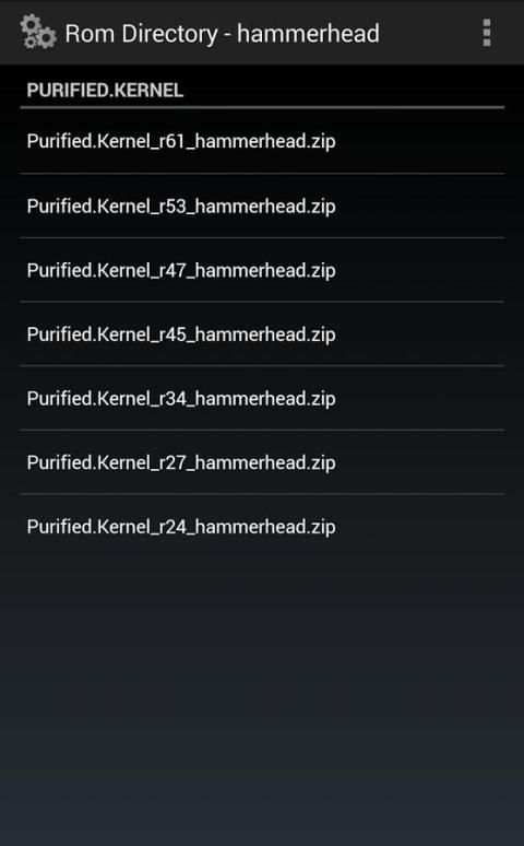 Rom Directory screenshot 6