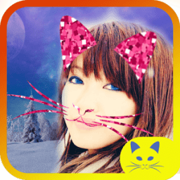 Cat Face snap photo Filter आइकन