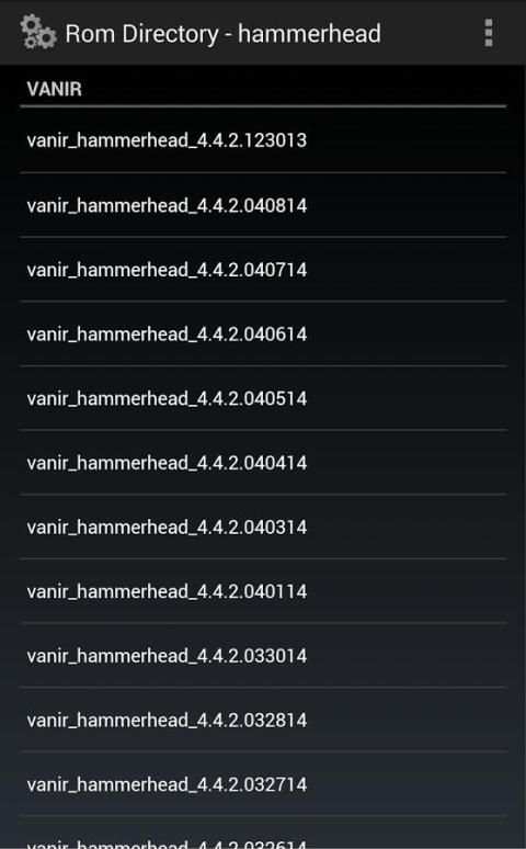 Rom Directory screenshot 7