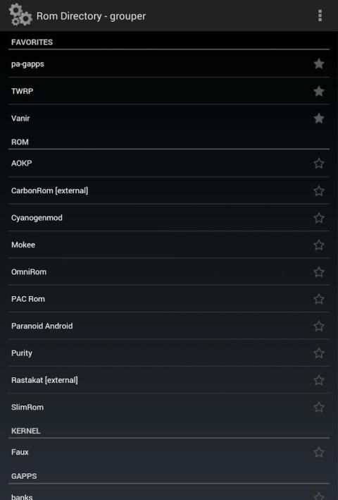 Rom Directory screenshot 2