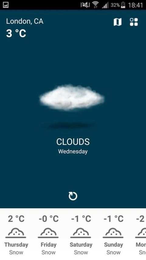 Weather widget for samsung screenshot 3