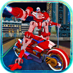 मोटो रोबोट ट्रांसफार्मर नायक आइकन