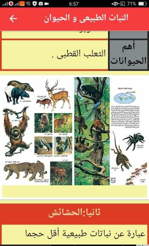 ملخص جغرافيا أولى إعدادى ترم 2 screenshot 6