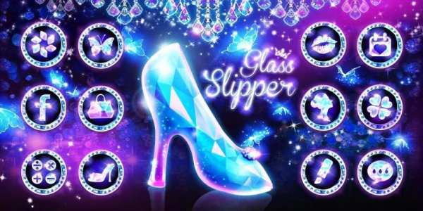 Glass Slipper V Launcher Theme screenshot 1