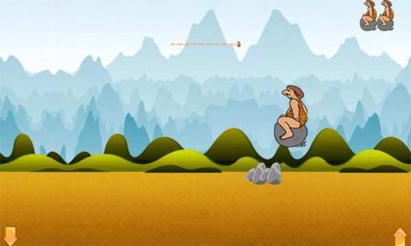 Angry Caveman скриншот 1