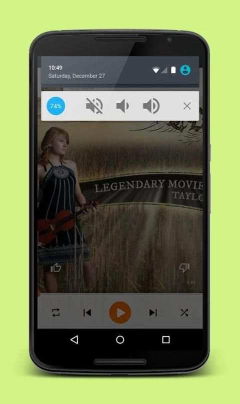 Volume Button for Lollipop स्क्रीनशॉट 4