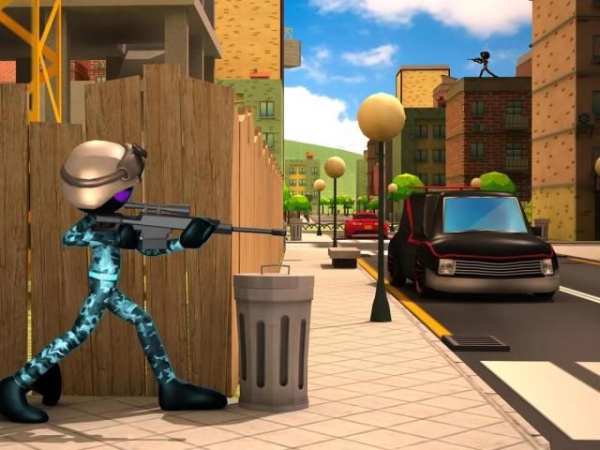 Stickman Sniper Squad 2017 screenshot 8