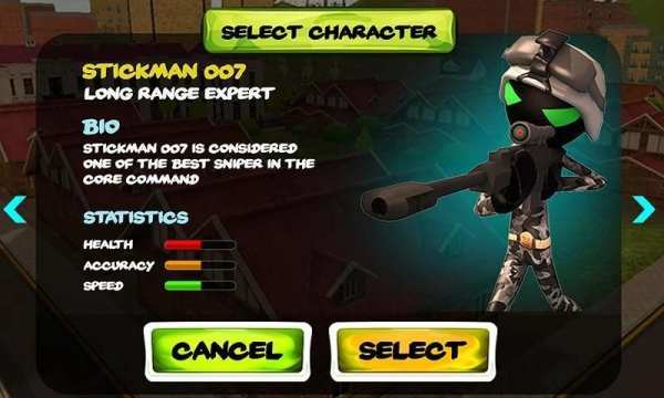 Stickman Sniper Squad 2017 screenshot 11