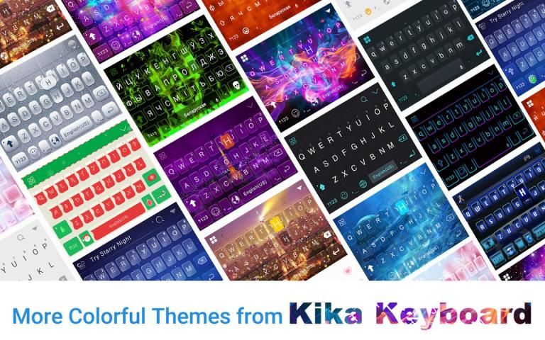 Sci-Fi Earth Kika Keyboard स्क्रीनशॉट 6