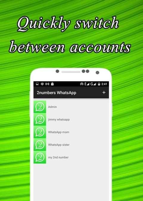 Multiple numbers for WhatsApp screenshot 3