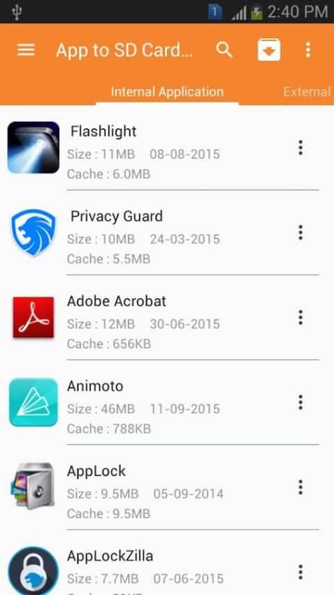 App to SD card Mover screenshot 8