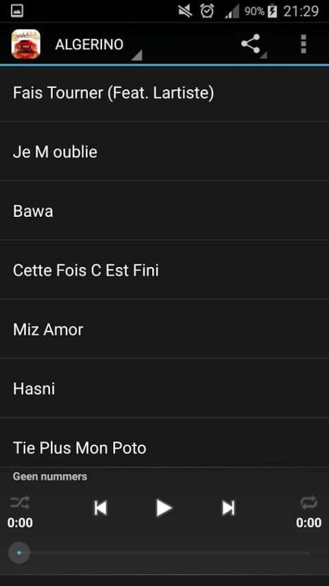 Ecoutez Algerino screenshot 3