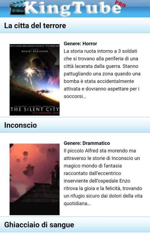 KingTube Film Gratis ITA screenshot 1