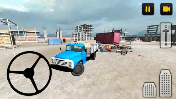 Construction 3D: Truck Driving स्क्रीनशॉट 4