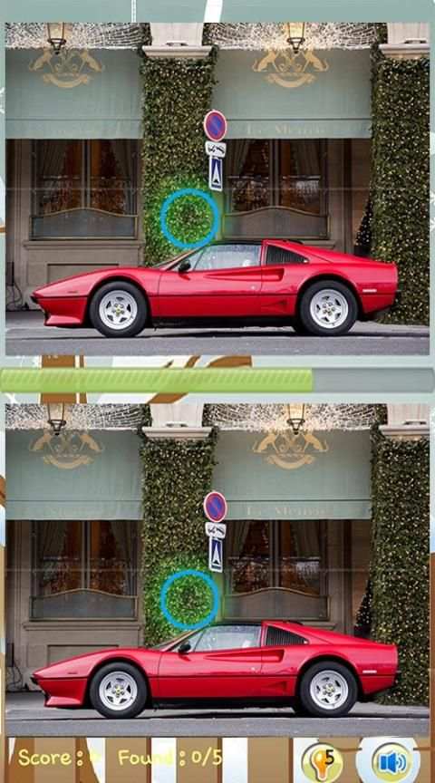 Find Difference Games carphoto screenshot 1
