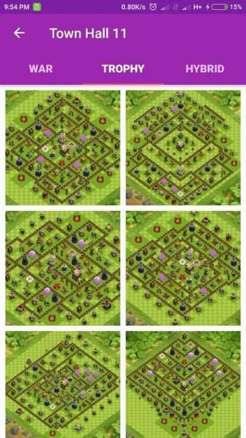 Best COC Base Map स्क्रीनशॉट 3