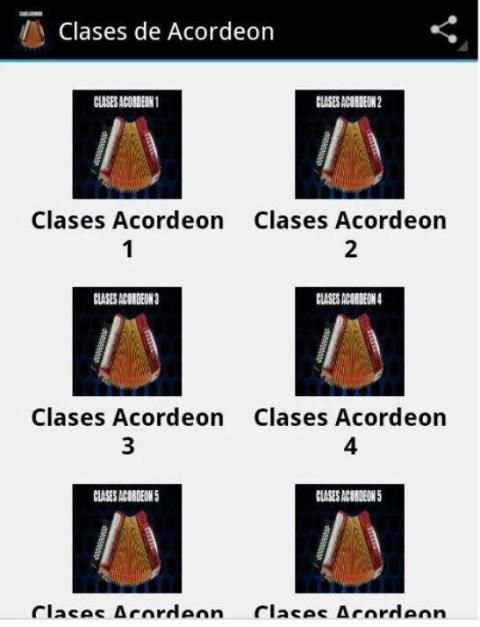 Clases Acordeón screenshot 1