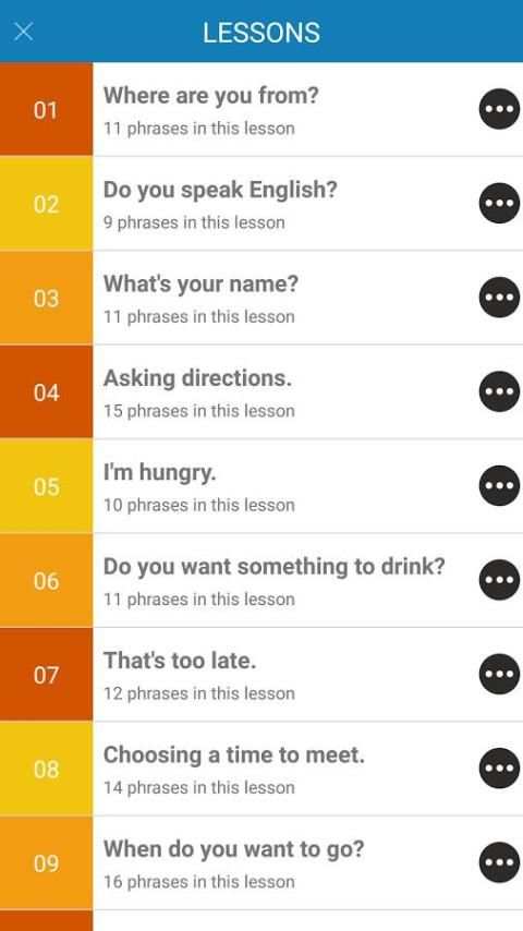 Listen English Conversation скриншот 4