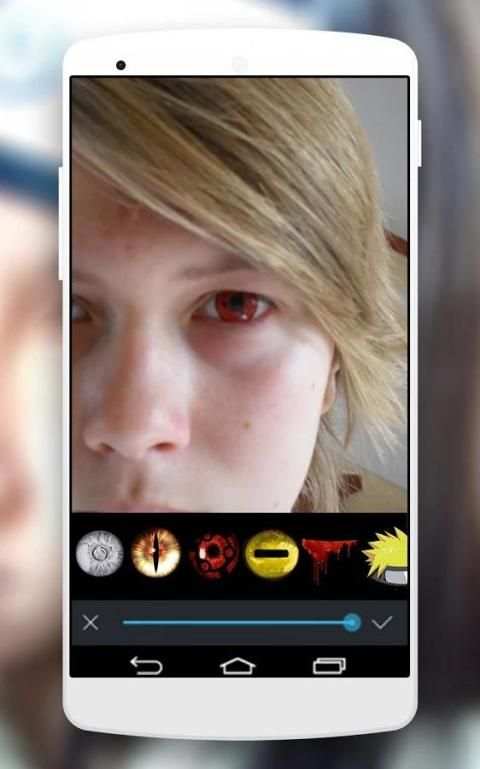 Kakashi-Sharingan Eyes Maker screenshot 3