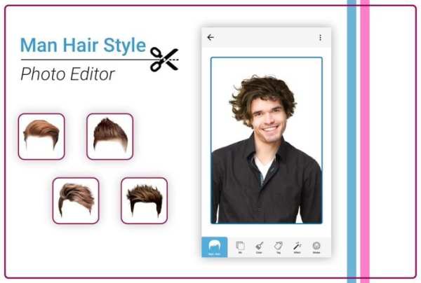 Man Hairstyle Photo Editor скриншот 5