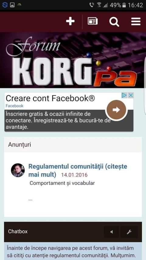 Forum KORG Pa स्क्रीनशॉट 7