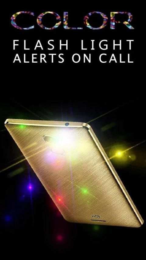 Color Flashlight Alert on Call скриншот 1