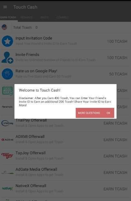 Touch Cash - Free Gift Card screenshot 3