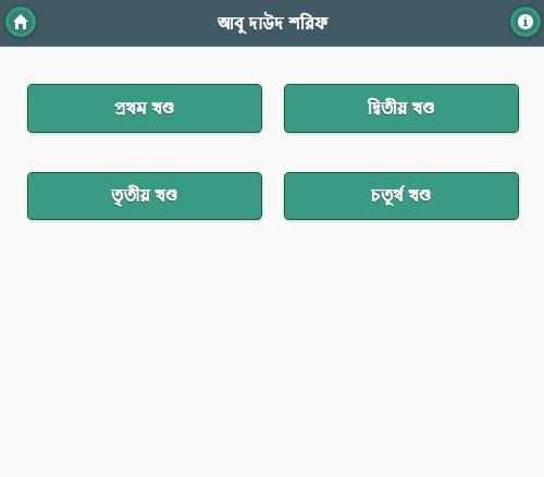 আবু দাউদ শরীফ -Abu Daud Sharif स्क्रीनशॉट 1