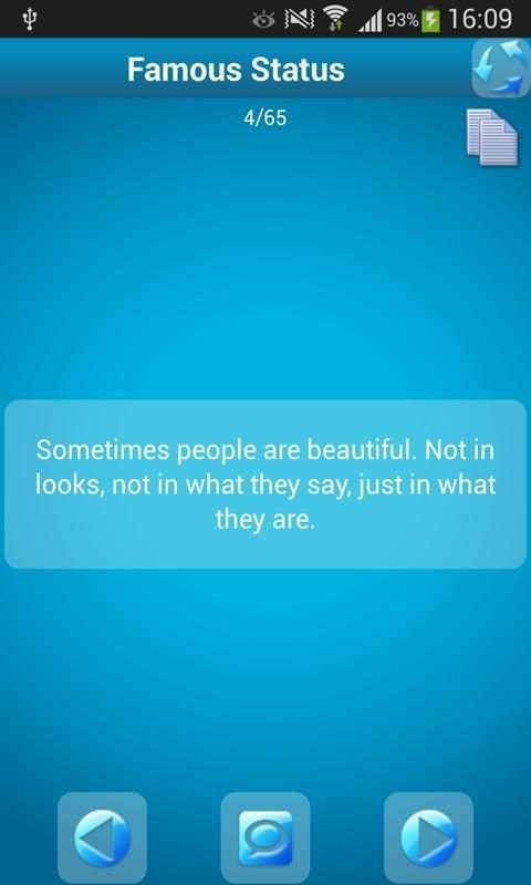Status & Quotes screenshot 1