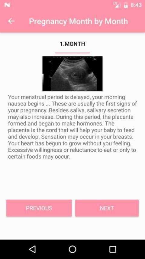 Pregnancy Tracker 2 تصوير الشاشة