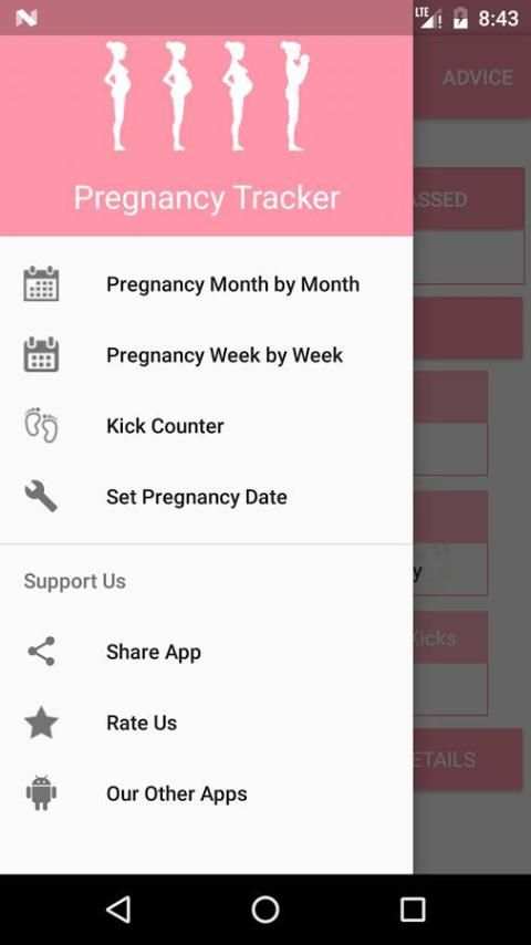 Pregnancy Tracker 7 تصوير الشاشة