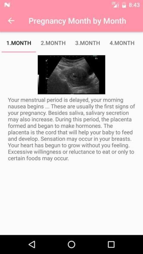 Pregnancy Tracker скриншот 4