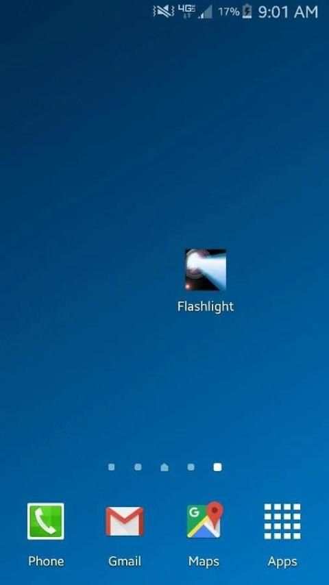 Flashlight for Samsung Galaxy स्क्रीनशॉट 2