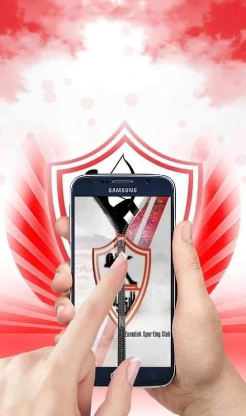 قفل شاشة ثيم الزمالك screenshot 2