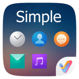 Simple II V Launcher Theme иконка