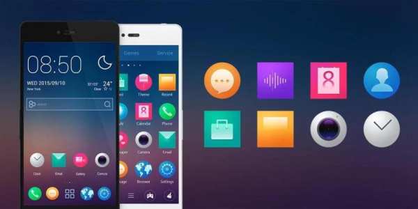 Simple II V Launcher Theme screenshot 1