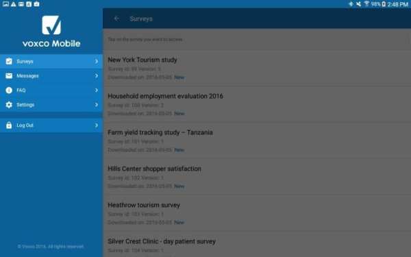 Voxco Mobile Offline screenshot 5