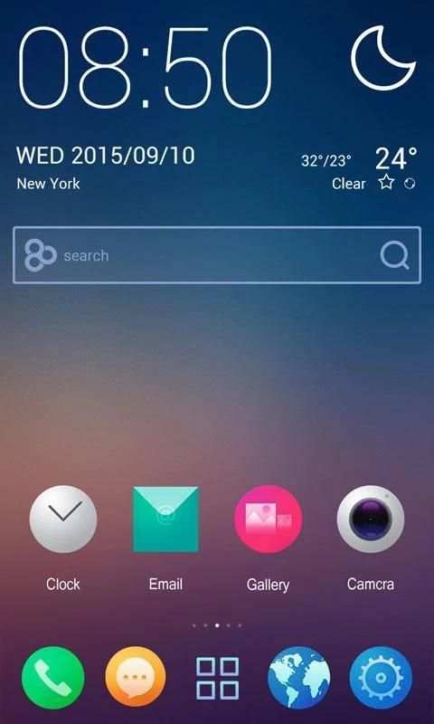 Simple II V Launcher Theme screenshot 4
