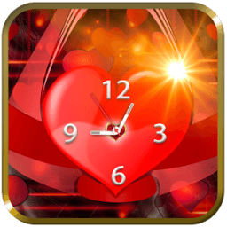 Love Clock Live Wallpaper आइकन