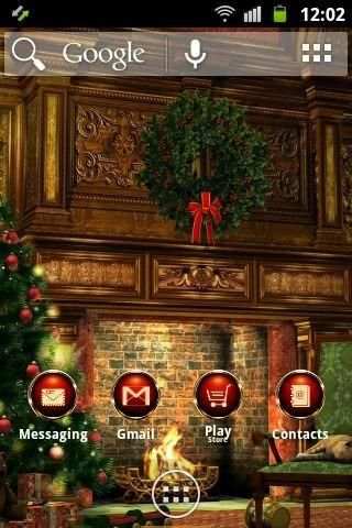 Merry Christmas ADW Launcher 1 تصوير الشاشة