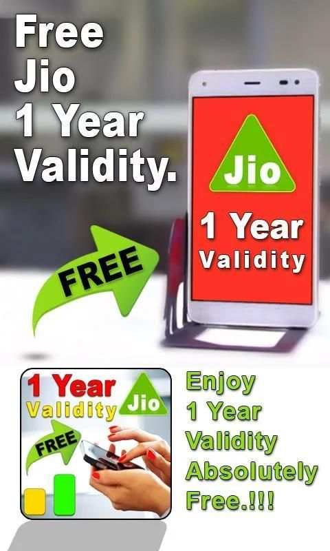 Free Jio 1 Year Validity Prank 6 تصوير الشاشة