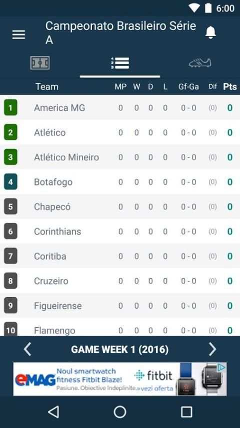 Brazil Football League screenshot 2